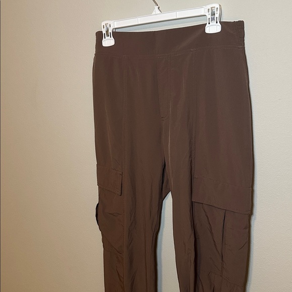 Athleta Brown Cargo Joggers - Picture 2 of 9